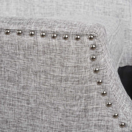 Westeros Wing Back Fabric Upholstered Recliner HouseOfZazla