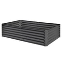 6x3x1.5ft Galvanized Raised Garden Bed HouseOfZazla