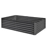6x3x1.5ft Galvanized Raised Garden Bed HouseOfZazla
