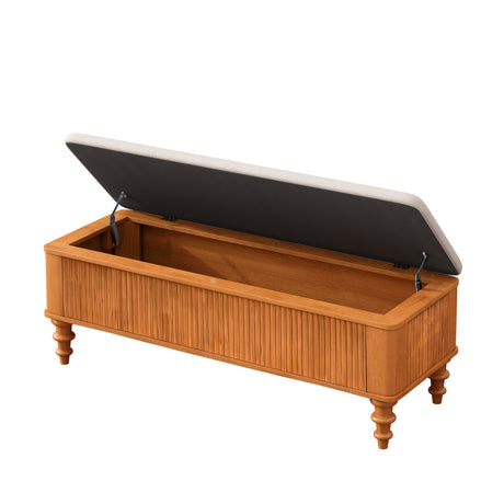 50.8-Inch Multi-Functional Storage Ottoman Bench HouseOfZazla