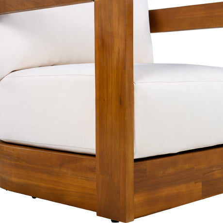 Premium Acacia Wood Outdoor Club Chair HouseOfZazla