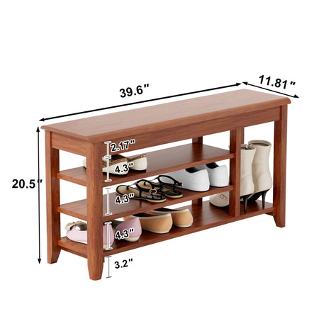 Multi Functional Double Layer Shoe Stool HouseOfZazla