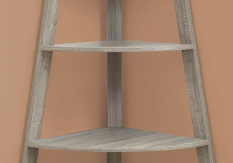 4-Tier Corner Bookshelf, Modern & Contemporary Style HouseOfZazla