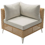 K&K 7-Piece Wicker Patio Furniture Set