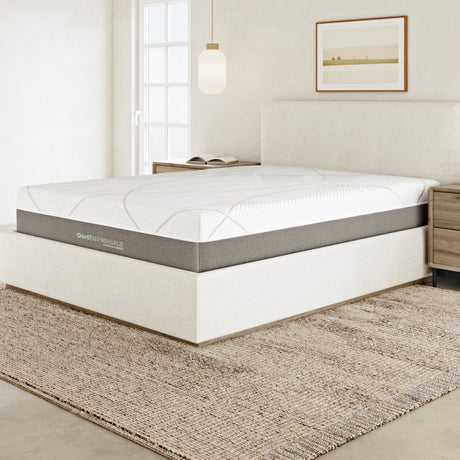 Ghostbed Massage Mattress Hybrid Profile HouseOfZazla