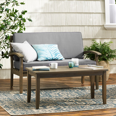 Outdoor Chat Set With Coffee Table and Loveseat HouseOfZazla