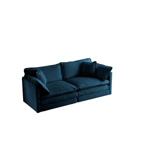 Modern Fabric Loveseat Sofa Couch for Living Room HouseOfZazla