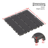 Interlocking Deck Tiles 44 Pack For Backyard