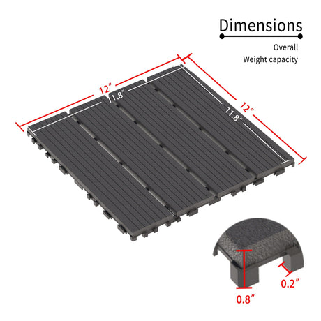 Interlocking Deck Tiles 44 Pack For Backyard HouseOfZazla