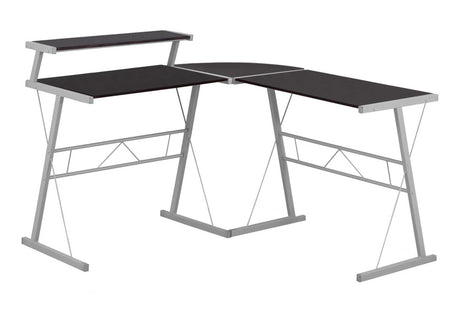 Computer Desk, Home Office, Corner, L Shape, Laptop, Durable Construction HouseOfZazla