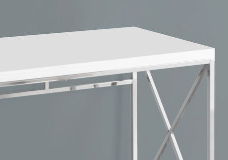 Computer Desk for Home Office, Laptop, Glossy Contemporary & Modern HouseOfZazla