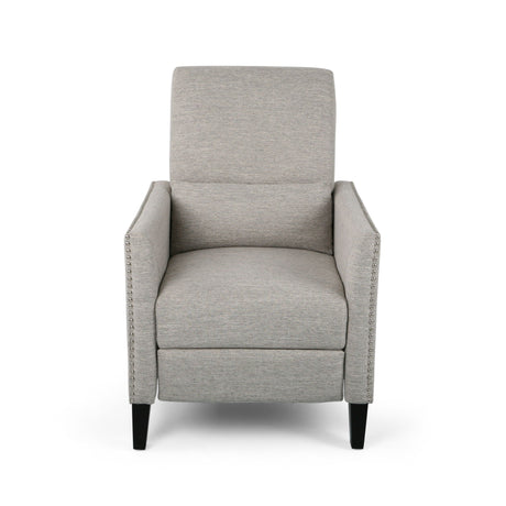 Kiersten Contemporary Fabric Pushback Recliner HouseOfZazla