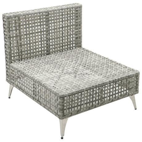 K&K Patio 8-Piece Patio Furniture Set with 43" Fire Pit Table HouseOfZazla