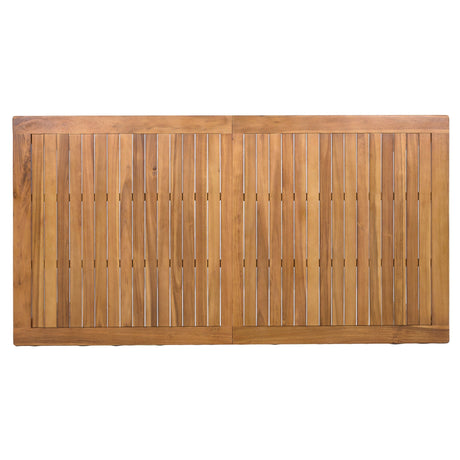 TOPMAX Patio 5pcs Wooden Dining Table Set HouseOfZazla