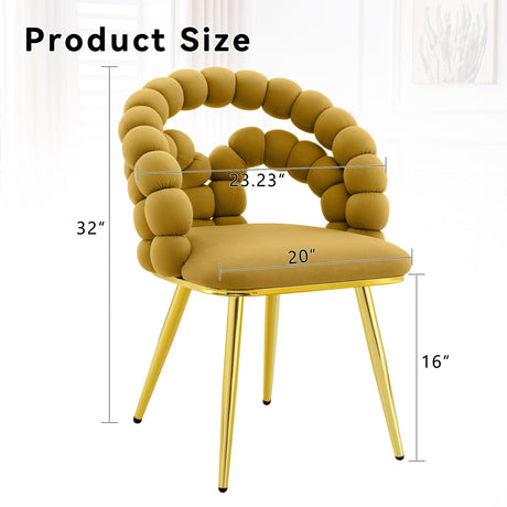 Puffy Bubble Ball Chain Chairs for Dining Room HouseOfZazla