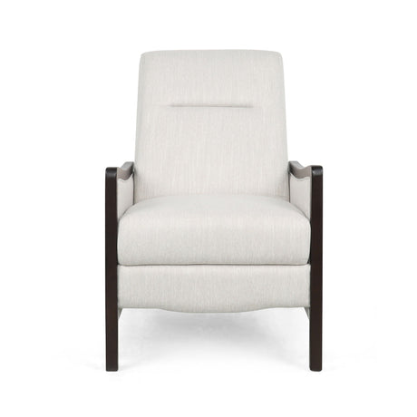 Drury Contemporary Fabric Upholstered Pushback Recliner HouseOfZazla