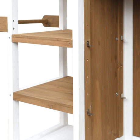 Foldable Outdoor Kitchen Island Patio Prep Station HouseOfZazla