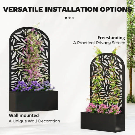 Curved Raised Garden Bed, Generous Planter Box, Versatile Garden Box HouseOfZazla