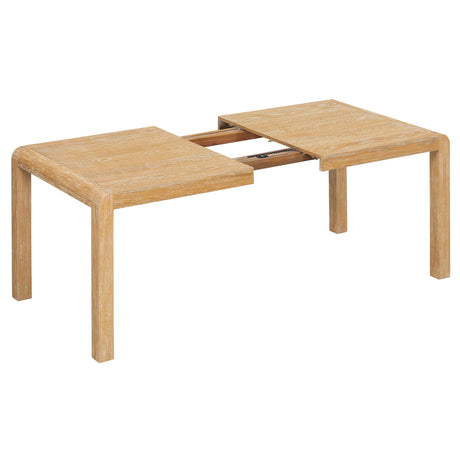 Extendable Dining Table Set With 4 Upholstered Chairs And 1 Bench HouseOfZazla