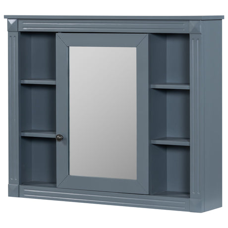 Wall Mounted Bathroom Storage Cabinet With Mirror HouseOfZazla