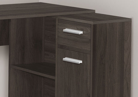 Computer Desk, Home Office, Corner, Storage Drawers, L Shape, Contemporary & Modern HouseOfZazla