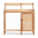 Outdoor Potting Bench Table With Sink, Garden Workstation HouseOfZazla