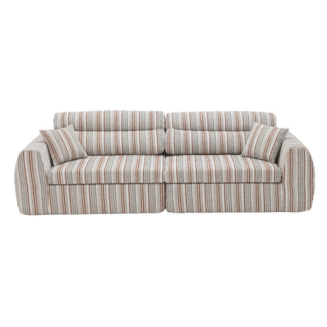 3 Seater, Couch With Throw Pillows For Living Room HouseOfZazla