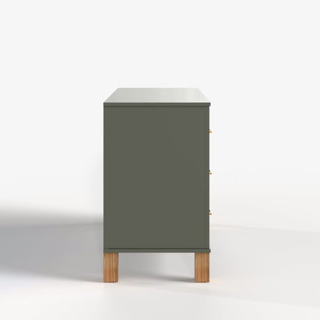 6-Drawer Double Dresser in Olive HouseOfZazla