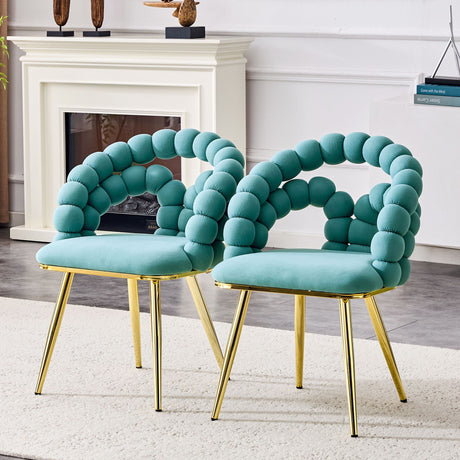 Puffy Bubble Ball Chain Chairs for Dining Room HouseOfZazla