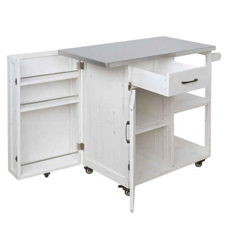 Outdoor Kitchen Island Fir Wood Prep Station HouseOfZazla