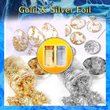 Epoxy Resin Silicone Molds Starter Kit All in One Home Decor Art Clear Craft Kit Storage Bag Spoons Gold Foil Flakes WoodArtSupply