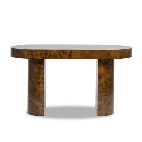 Jesse - Single Drawer Oval Computer Desk HouseOfZazla