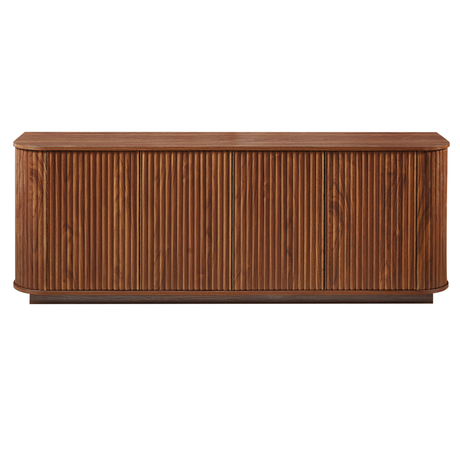 Sideboard Storage Cabinet TV Stand with Wave Pattern HouseOfZazla
