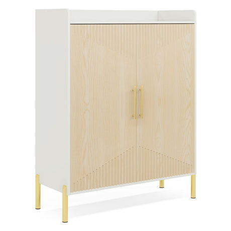 6 Tier Entryway Shoe Cabinet With Doors HouseOfZazla
