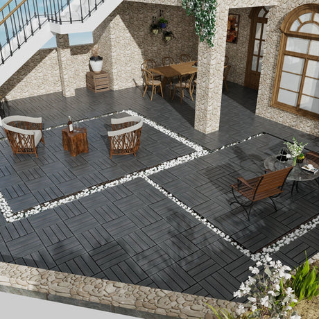 Patio Deck Tiles, Pack Of 22 HouseOfZazla