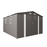 Outdoor Storage Shed With Lockable Doors