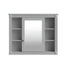 Wall Mounted Bathroom Storage Cabinet With Mirror HouseOfZazla
