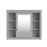 Wall Mounted Bathroom Storage Cabinet With Mirror HouseOfZazla