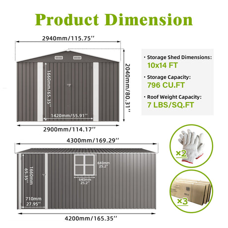 Outdoor Storage Shed With Lockable Doors HouseOfZazla