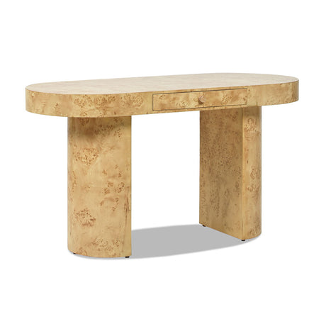 Jesse - Single Drawer Oval Computer Desk HouseOfZazla