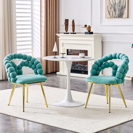 Puffy Bubble Ball Chain Chairs for Dining Room HouseOfZazla