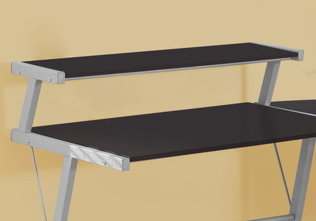 Computer Desk, Home Office, Corner, L Shape, Laptop, Durable Construction HouseOfZazla