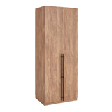 Lee - Free Standing Wardrobe Closet With Adjustable Shoe Shelves