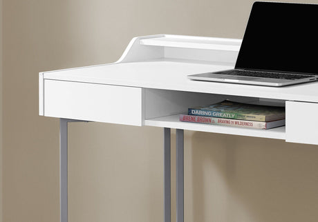 Computer Desk For Home Office, Ample Storage, Contemporary & Modern HouseOfZazla