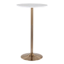Pebble - Contemporary & Glam Adjustable Dining / Bar Table HouseOfZazla