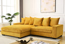 Luxe - Oversized 2 Piece Sectional Couches For Living Room, L Shaped Sofa With Chaise HouseOfZazla