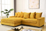 Luxe - Oversized 2 Piece Sectional Couches For Living Room, L Shaped Sofa With Chaise HouseOfZazla