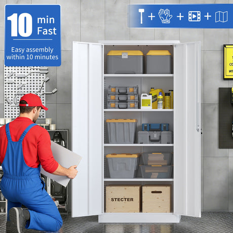 Garage Storage Cabinet HouseOfZazla