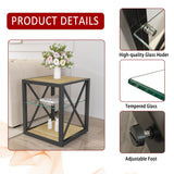 1 Piece Modern End Table Nightstand for Bedroom & Living Room