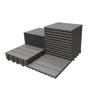 27 Pcs Interlocking Deck Tiles 12" x 12" HDPE Outdoor Flooring HouseOfZazla